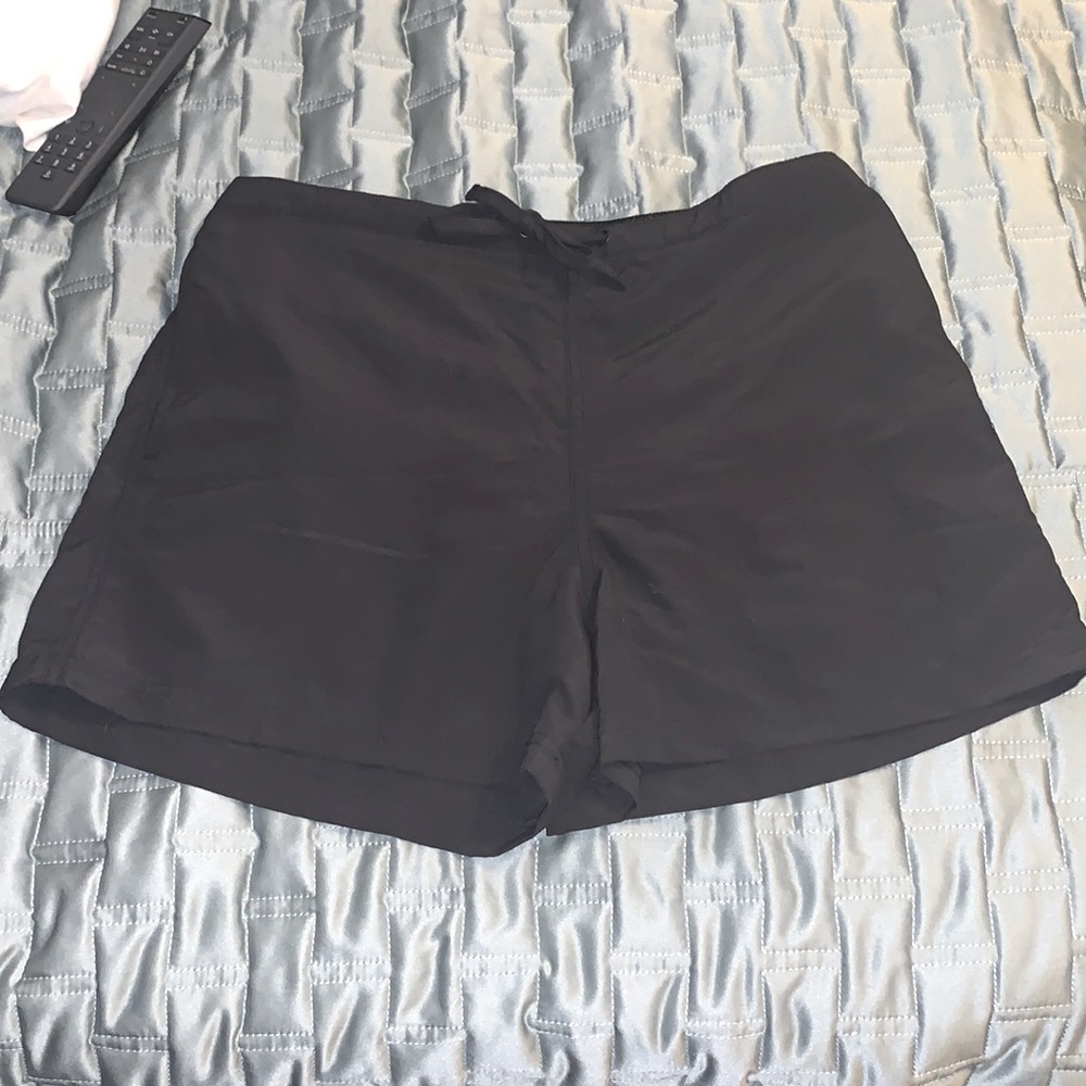 L.L. Bean Size Small Black Swim Shorts